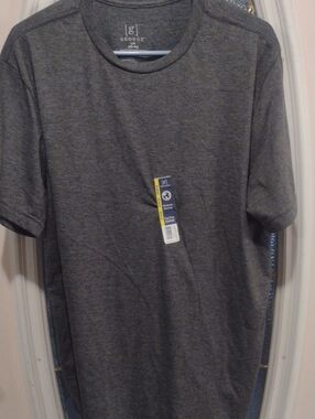 George Men’s Dark Heather Gray Short Sleeve Crew T-Shirt